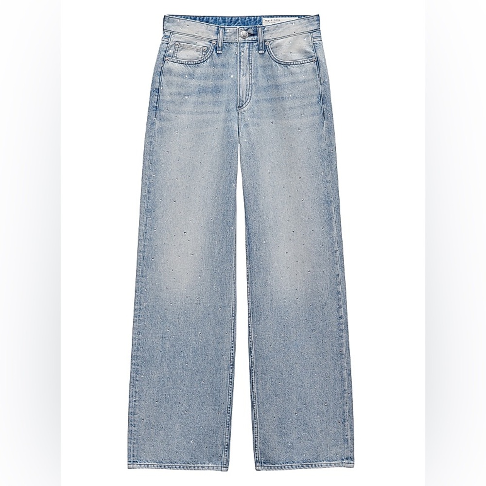 Rag & bone Logan jewel mid rise jeans